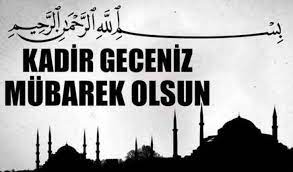 Kadir Gecesi mesajları 