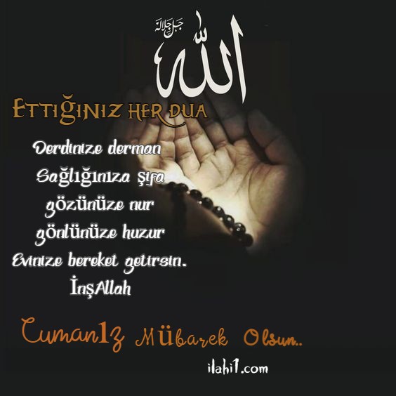 Cumanız Mübarek Olsun
